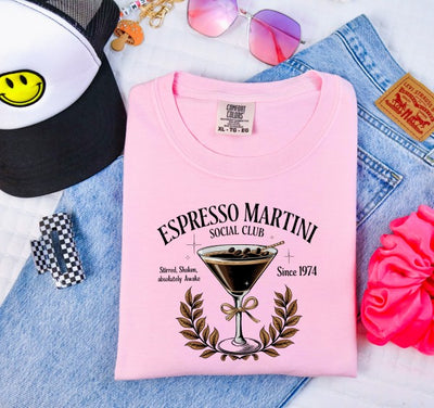 Espresso Martini Comfort Color Tee