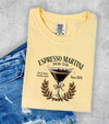 Espresso Martini Comfort Color Tee