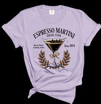 Espresso Martini Comfort Color Tee