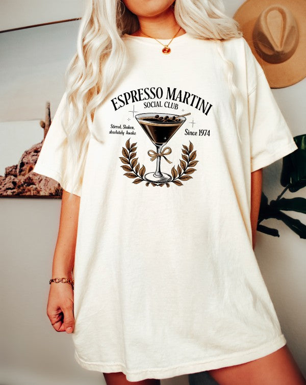 Espresso Martini Comfort Color Tee