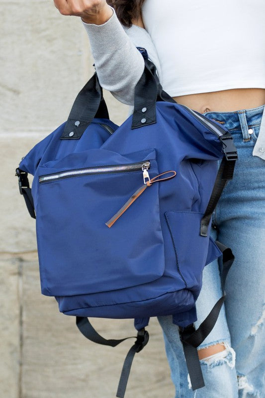 Everyday Backpack Tote-Reef Love