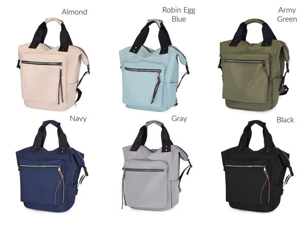 Everyday Backpack Tote-Reef Love