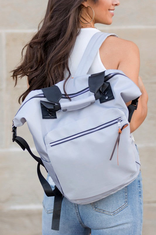 Everyday Backpack Tote-Reef Love