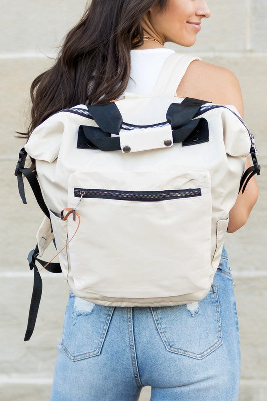 Everyday Backpack Tote-Reef Love