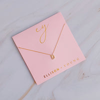 Understated Beauty Initial Necklace-Jewelry & Accessories - Necklaces & Pendants - Pendant Necklaces-Reef Love