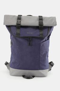 Fold Over Waterproof Canvas Backpack Bag