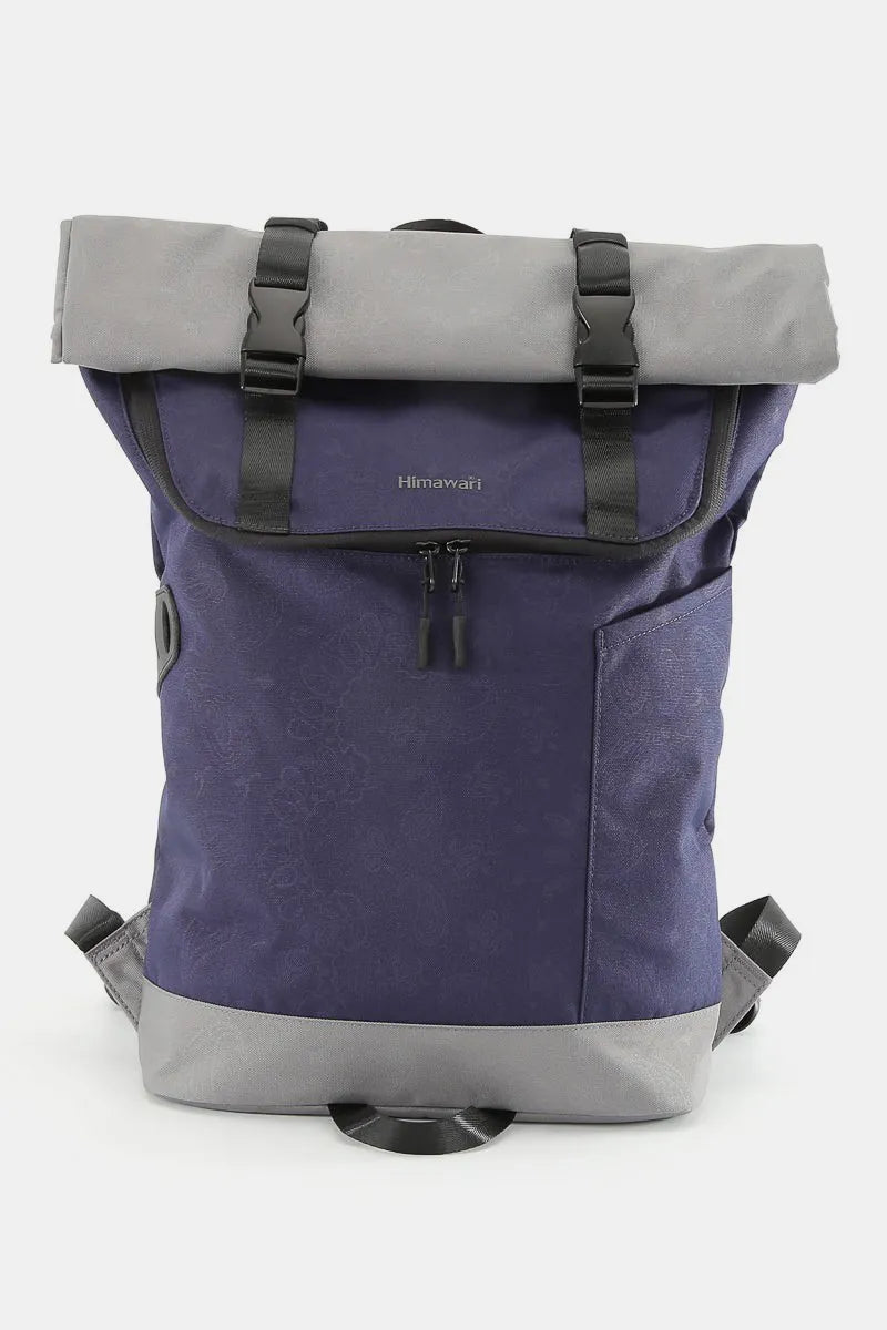 Fold Over Waterproof Canvas Backpack Bag