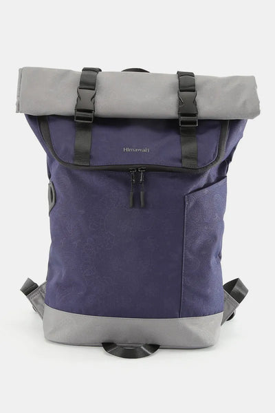 Fold Over Waterproof Canvas Backpack Bag