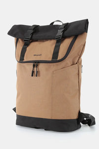 Fold Over Waterproof Canvas Backpack Bag