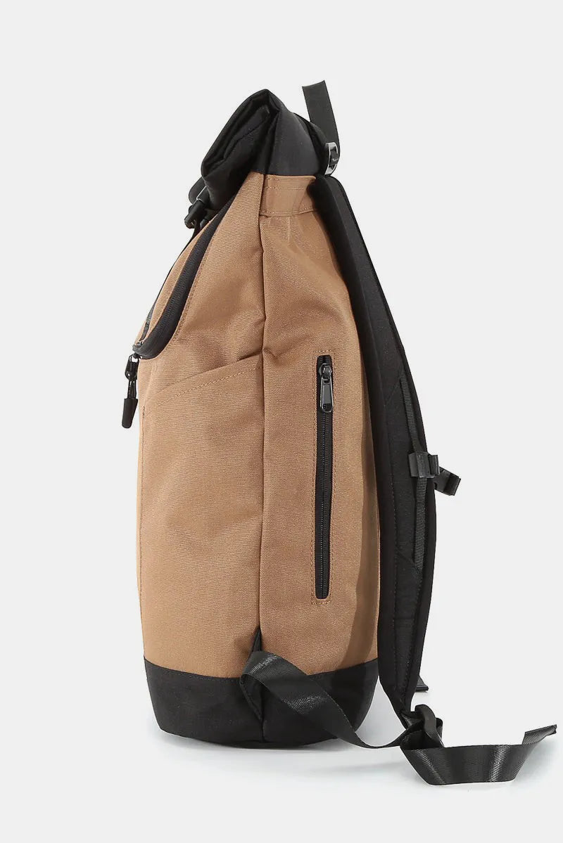 Fold Over Waterproof Canvas Backpack Bag