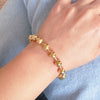 Forever Keeper Ball Chain Bracelet, 18k Gold Plated Tarnish Resistant