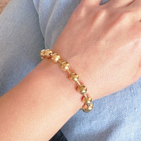 Forever Keeper Ball Chain Bracelet, 18k Gold Plated Tarnish Resistant