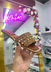 GIA Stud Slide Sandals