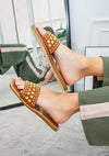 GIA Stud Slide Sandals
