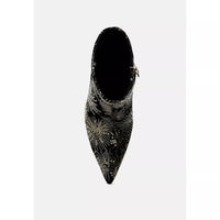 Oleander Sequin Embellished Stiletto Boots