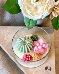 Garden Terrarium Candle - Handmade Scented Candle