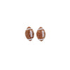 Shop Glitter Football Stud Earrings-Glitter football stud earrings with hypoallergenic posts. Lightweight, sparkly, and perfect for fans, tailgates, and showing your team spirit in style.-available at Reef Love online boho-chic boutique