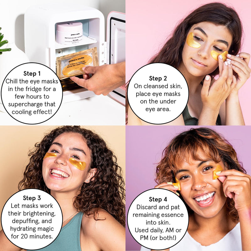 Grace & Stella Award Winning Under Eye Gel Mask