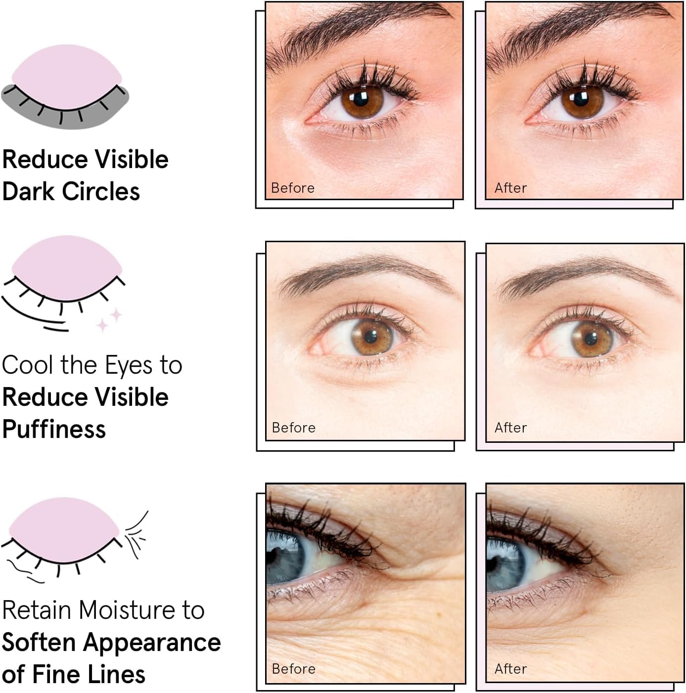 Grace & Stella Award Winning Under Eye Gel Mask