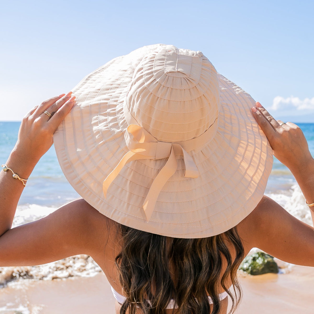 Classic Bow Accent Sunhat-Sun Hat-Reef Love