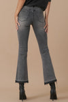 High Rise Crop Boot Denim – Medium Grey Wash-Cropped Jeans-Insane Gene-Reef Love