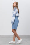 High Rise Pleated Mom Bermuda Shorts-Bermuda Jean Shorts-Insane Gene-Reef Love