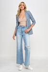 High Rise Relaxed Wide Leg Jeans-Relaxed Fit Jeans-Insane Gene-Reef Love