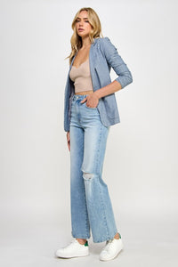 High Rise Relaxed Wide Leg Jeans-Relaxed Fit Jeans-Insane Gene-Reef Love