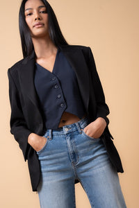 High Rise Relaxed Wide Leg Jeans-Wide Leg Jeans-Insane Gene-Reef Love