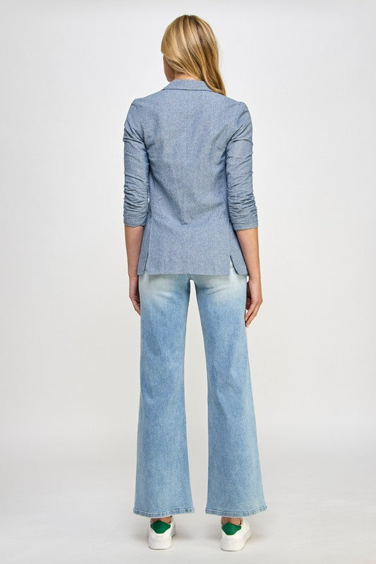 High Rise Relaxed Wide Leg Jeans-Relaxed Fit Jeans-Insane Gene-Reef Love