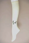 Hummingbird Wool Knee High Socks
