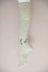 Hummingbird Wool Knee High Socks