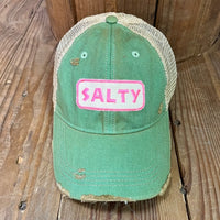 Salty Distressed Baseball Cap