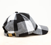 Buffalo Plaid Ball Cap-Baseball Caps-Reef Love