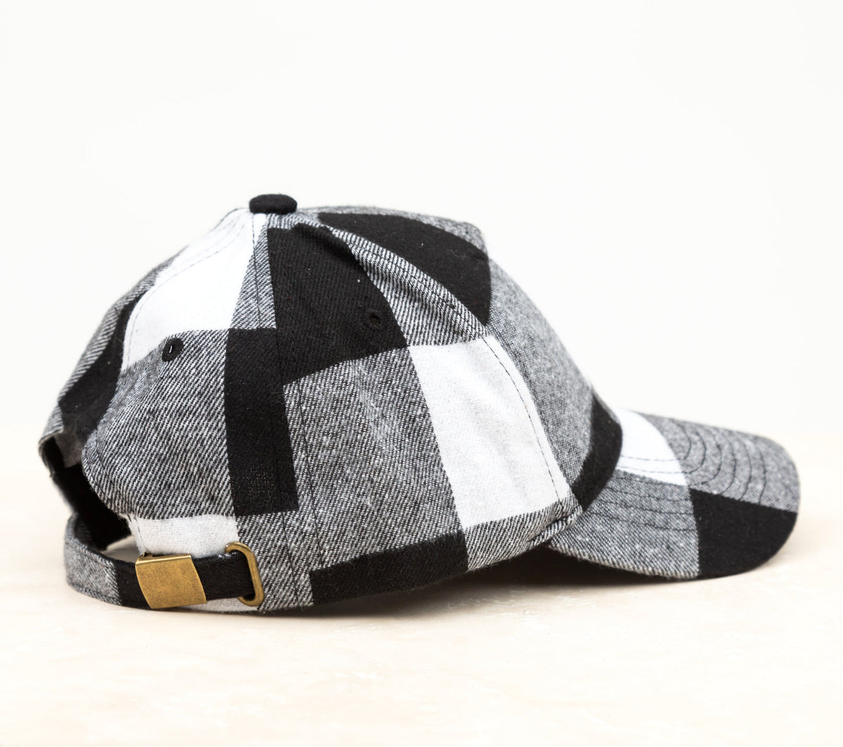 Buffalo Plaid Ball Cap-Baseball Caps-Reef Love