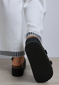 Impala Studded Faux Leather Slip On Sandals-Reef Love