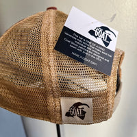Irish Embroidered Patch Distressed Mesh Snapback Baseball Cap-Irish Embroidered Patch Distressed Mesh Snapback Baseball Cap. Headmost Brand Cap, Tan Mesh Snapback Closure, Entire cap is soft and superior quality.