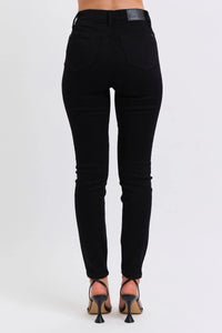 Judy Blue HW Faux Leather Skinny Pants, Plus Size-Faux Leather Pants-Judy Blue-Reef Love