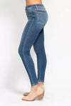 Judy Blue High Rise Button Fly Skinny Jeans