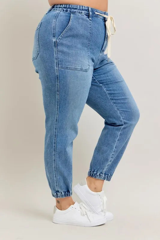 Judy Blue High Waist Denim Jogger