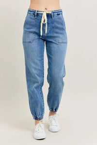 Judy Blue High Waist Denim Jogger