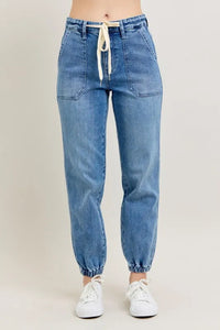 Judy Blue High Waist Denim Jogger