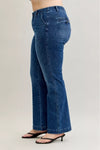 Judy Blue Mid Rise Bootcut Trouser Jeans with Welt Pockets