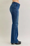 Judy Blue Mid Rise Bootcut Trouser Jeans with Welt Pockets