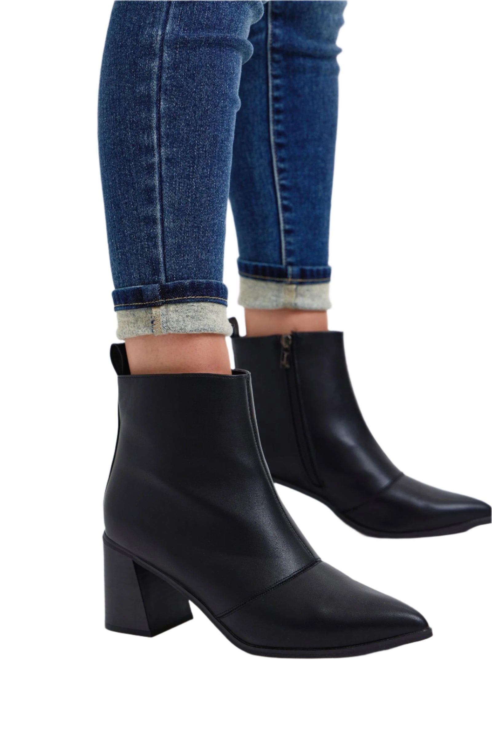 Judy Blue Mid-Rise Waist Skinny Jeans with Thermal Lining-Ankle Jeans-Reef Love