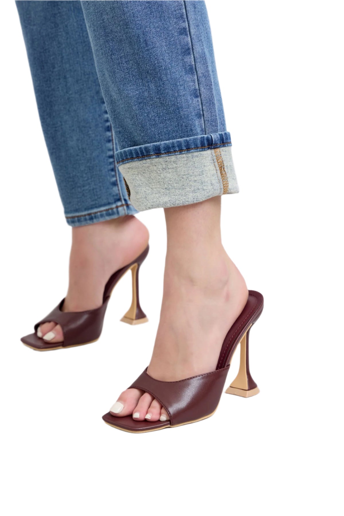 Judy Blue Vintage Wash Thermal Jeans Straight Leg-Jeans-Reef Love