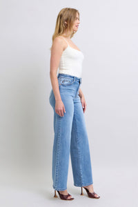 Judy Blue Full Size Wide Leg Jeans with Pockets-Jeans-Reef Love
