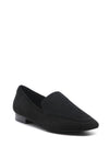 Julia Leather Pointed Loafer Flats-Julia Leather Pointed Loafers in genuine suede. Chic squared-toe slip-ons with breathable lining and cushioned insole—perfect for work or smart casual looks.-Reef Love