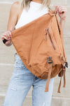Kai Asymmetric Canvas Backpack- Boho Chic Styles by Reef Love