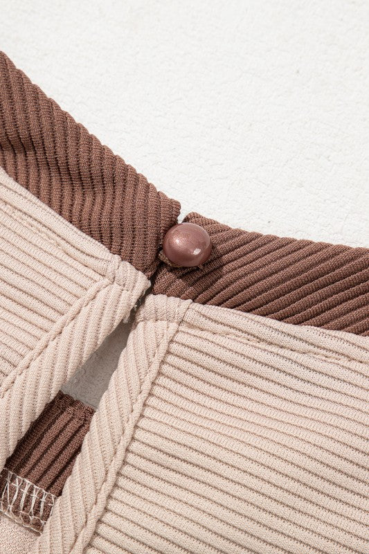 Karsyn Trim Shift Mini Dress-Reef Love